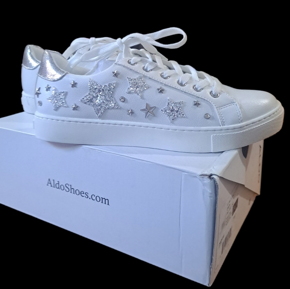ALDO SPARKLY TENNIS  SHOES - Picture 1 of 3